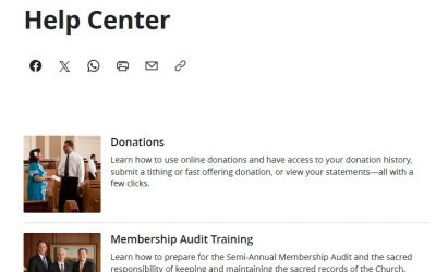 Church Help Center