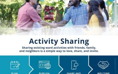 New Ward Web Pages and Activity Sharing Resources