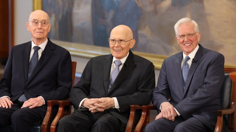 New First Presidency Announced for The Church of Jesus Christ of Latter-day Saints
