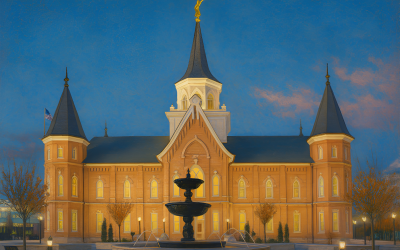 Unique Paintings of Latter-day Saint Temples