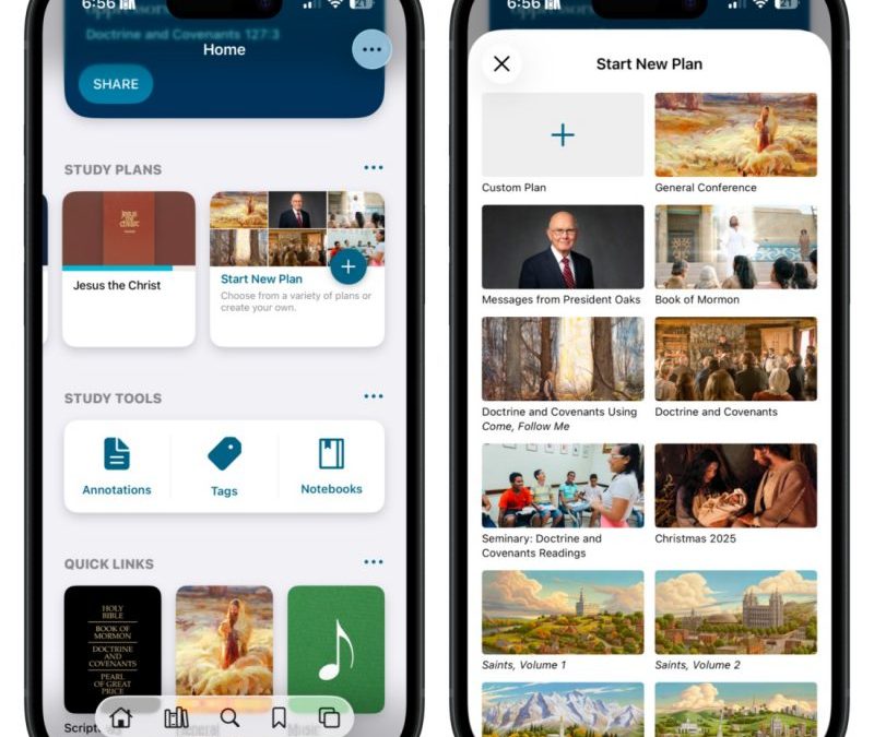How To Create Study Plans in the Gospel Library App
