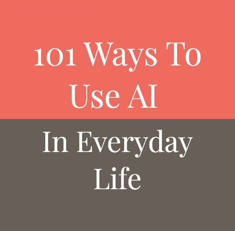 101 Ways To Use AI cover front