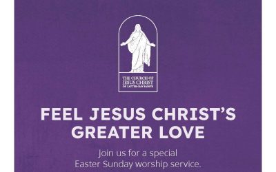 Celebrate Easter Sacrament Meetings on Palm Sunday, March 29, 2026