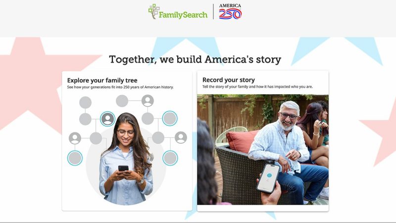 FamilySearch Participates in America250 Celebration