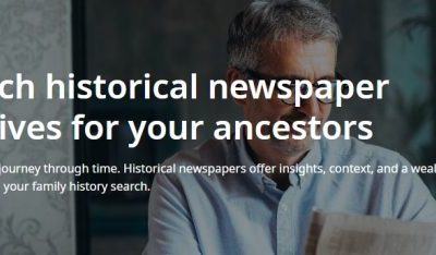 Search Historical Newspaper Archives on FamilySearch.org