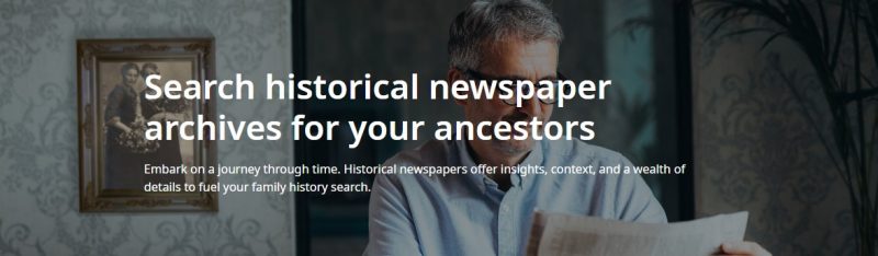 Search Historical Newspaper Archives on FamilySearch.org