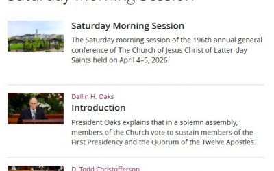 Text of April 2026 General Conference Now Available