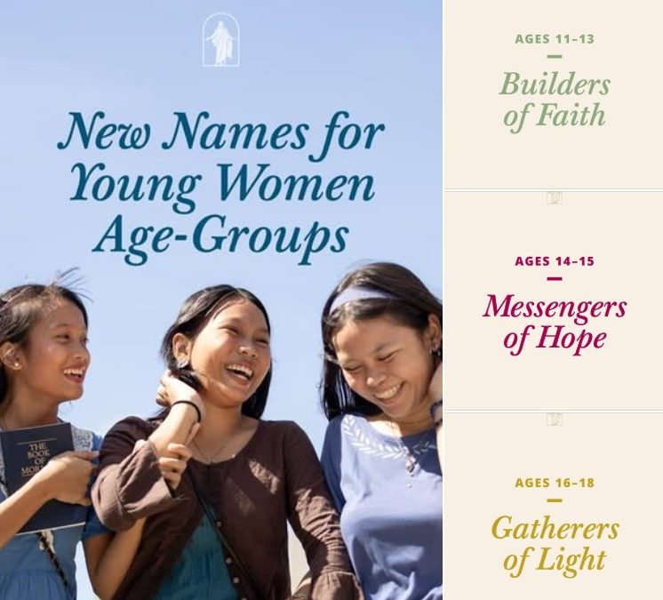 New Young Women Age‑Group Names