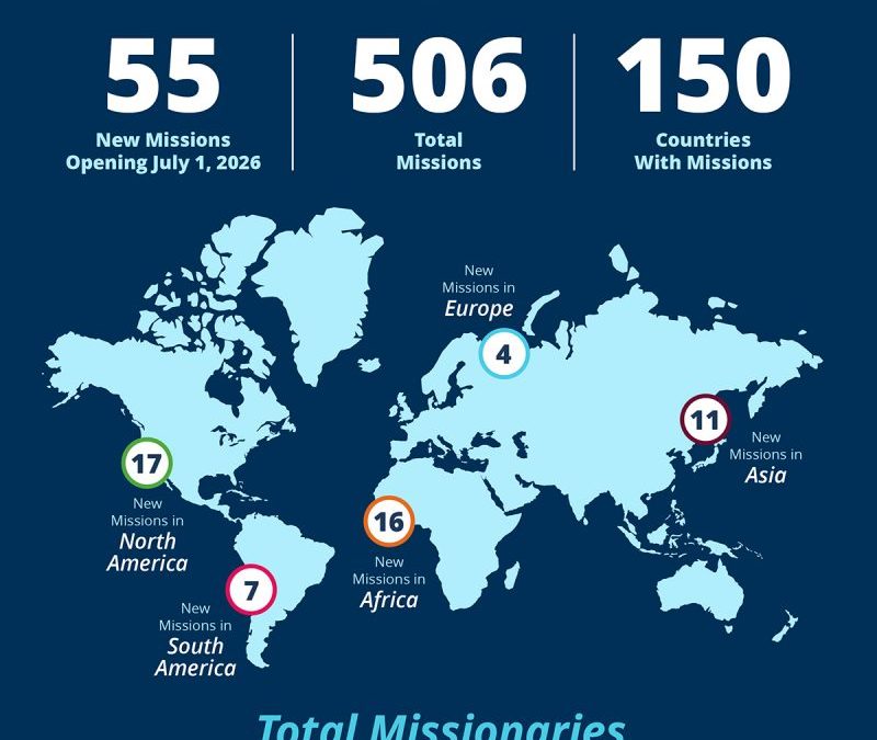 How The Church’s Missionary Work Is Expanding