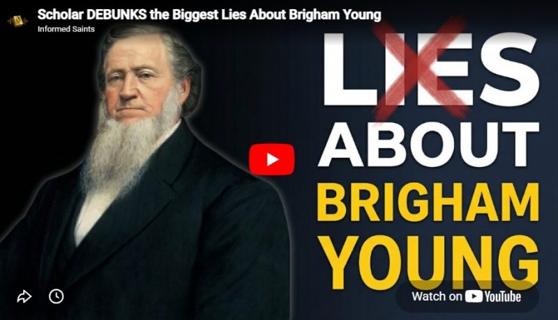Video: Scholar Debunks Lies About Brigham Young