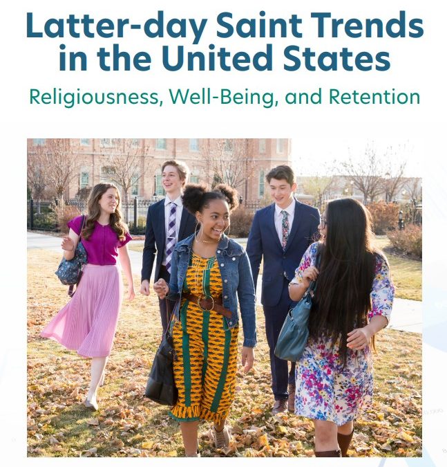 BYU Study “Latter-day Saint Trends in the United States: Religiousness, Well-Being, and Retention”