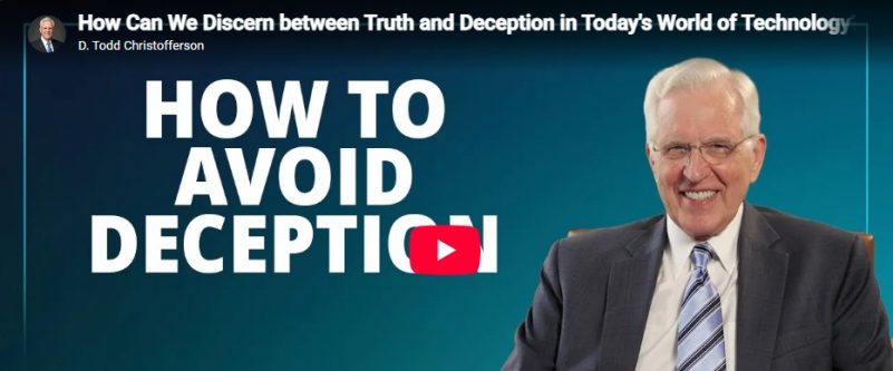 Video: How Can We Discern Between Truth and Deception in Today’s World of Technology?