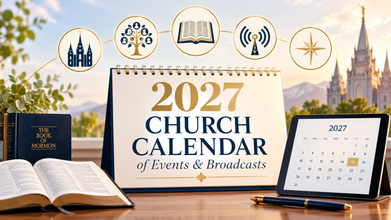 2027 Church Calendar of Events & Broadcasts